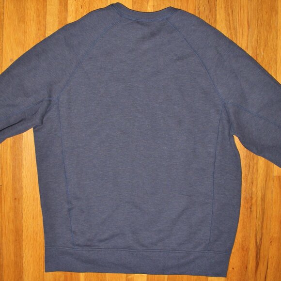 Nike Sportswear Tech Fleece Crew Neck Sweatshirt Mens L Obsidian - Picture 5 of 5